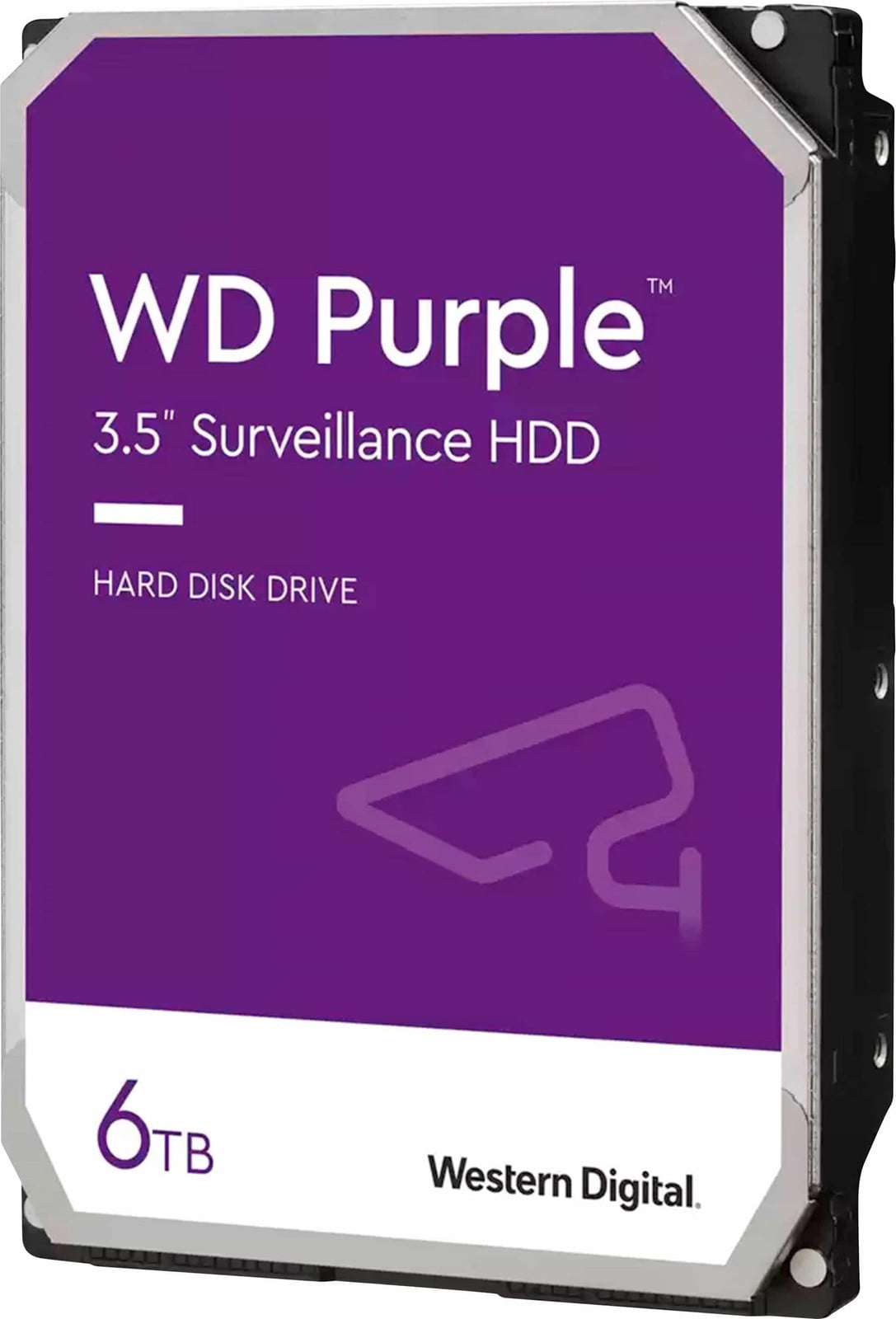 Western Digital Purple 6 TB Harde Schijf, 3.5 inch, 5400 rpm, 256 MB, SATA III