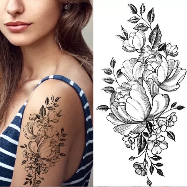 INF Pack de 6 feuilles de tatouages temporaires 3