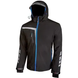 U-Power,  Softshell Jacke Quick Performance black carbon (M)
