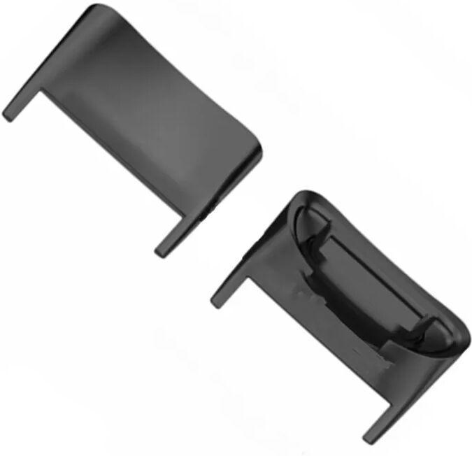 INF 2er-Pack Uhrenarmband-Verbinder für Fitbit Charge 5/6 Schwarz