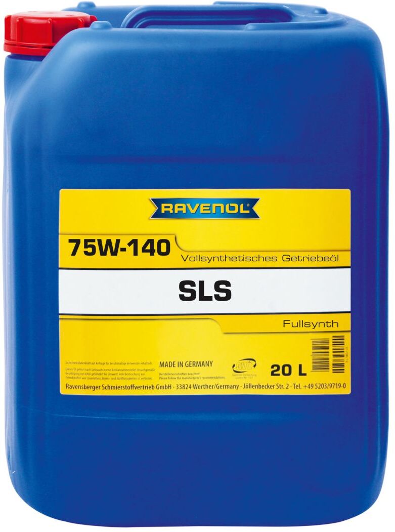 Getriebeöl RAVENOL 1221110 SLS 75W140 LS 20L