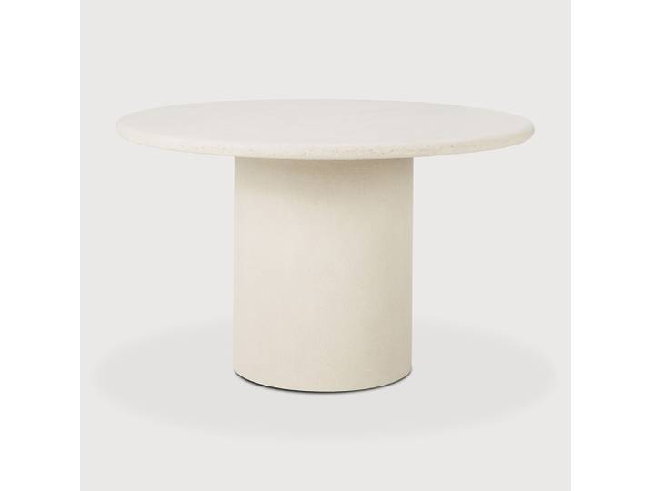 Ethnicraft Elements Tisch Microcement/Off White