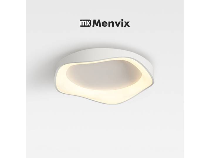 Lustre intelligent blanc moderne pour chambre salon cuisine étude avec télécommande anneau rond LED plafonnier lumière de la maison