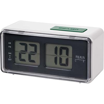 Funkwecker FILIUS ZEITDESIGN "0530-0", weiß, Wecker, Funkwecker, Beleuchtung, Schlafzimmer, Made in Germany