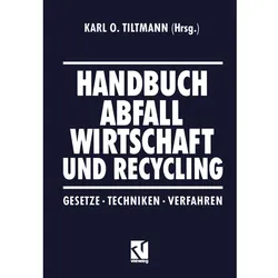 Handbuch Abfall Wirtschaft und Recycling, Fachbücher