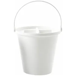 Authentics, Blumentopf, H2O Eimer mit Deckel (35 x 35 x 34 cm)