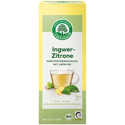 Lebensbaum Bio-Grüntee Ingwer Zitrone
