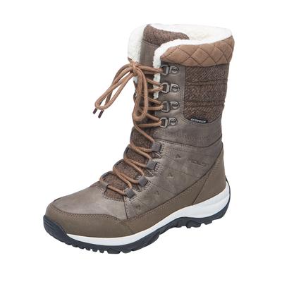 Stiefel MOLS "Bakan", Damen, Gr. 36, braun, Lederimitat, Synthetik, Schuhe Stiefel, mit wasserdichtem Obermaterial