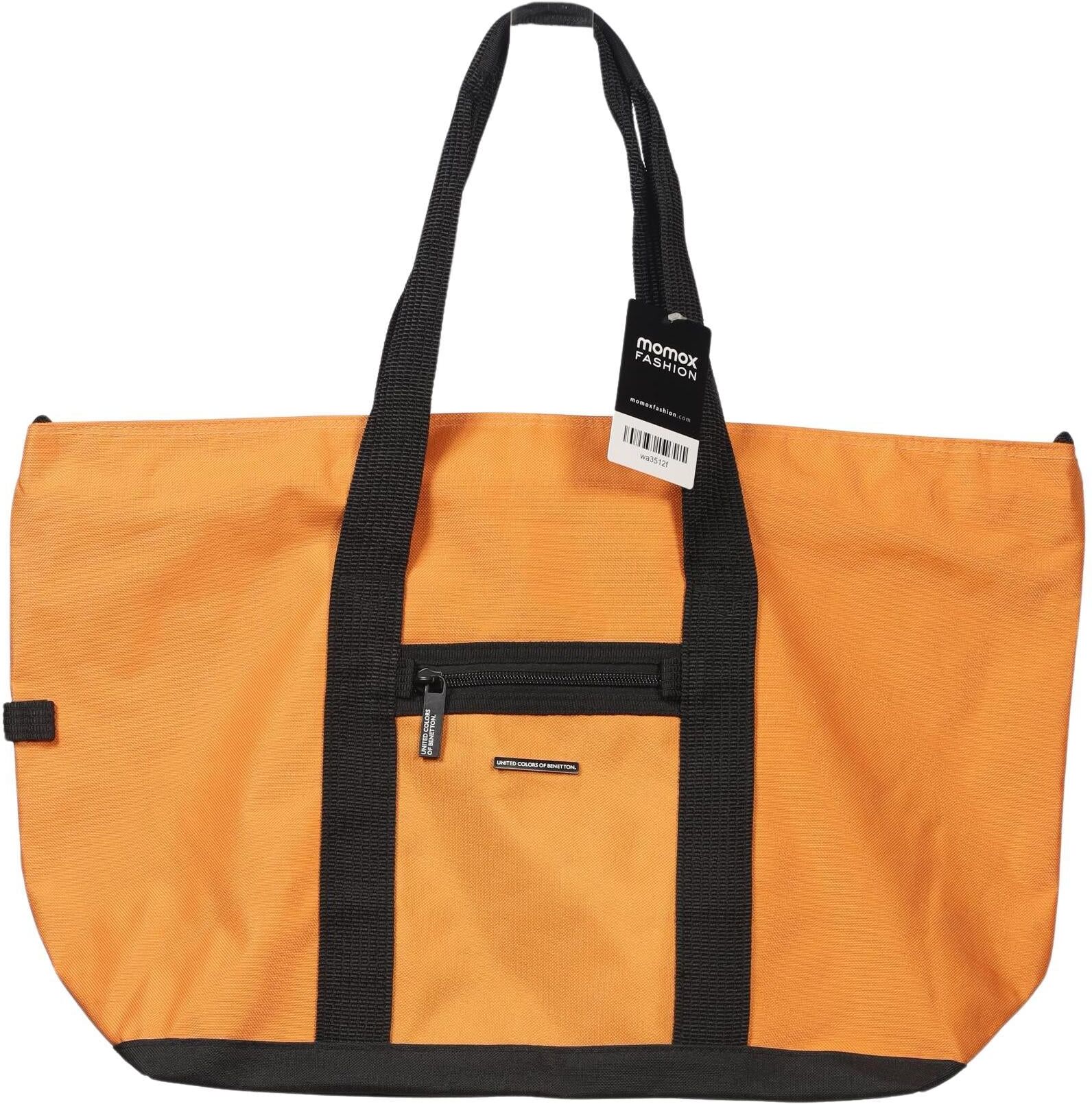 United Colors OF Benetton Damen Handtasche gross, Orange, Synthetik - Second Hand