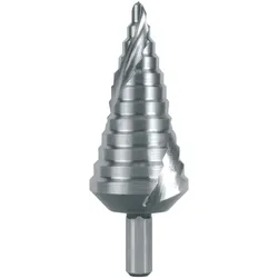 RUKO Stufenbohrer HSS-Co 5 spiralgenutet mit Kreuzanschliff - 101060E