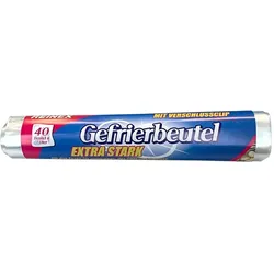 Gefrierbeutel Reinex extra stark 1 L 40 Stück auf der Rolle
