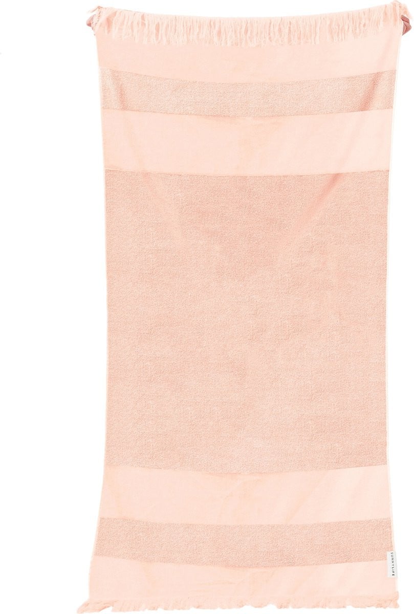 Sunnylife Beach Strandlaken Turks Katoen - Roze - 175 x 90 cm
