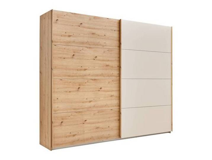 Schwebetürenschrank 271/229/57 cm Eiche Artisan