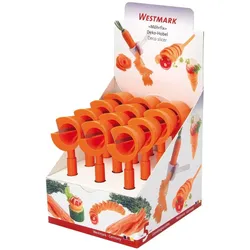 Westmark 12 Stk. Display Deko-Hobel Möhrfix, 14.5x5x4cm, Küchenreibe