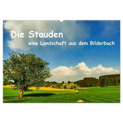 Die Stauden, eine Landschaft aus dem Bilderbuch (Wandkalender 2027 DIN A2 quer), CALVENDO Monatskalender
