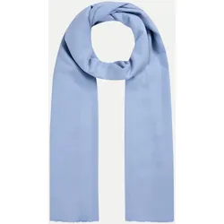 Twill-Schal Blau