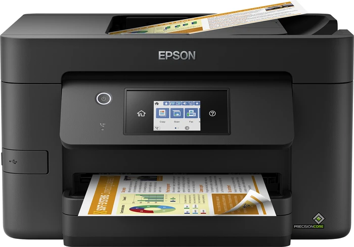 WorkForce Pro WF-3920, Multifunktionsdrucker schwarz, USB, LAN, WLAN, Scan, Kopie, Duplex (Druck)