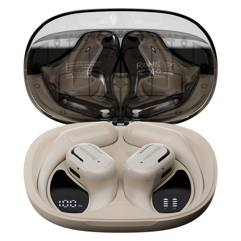 Blackview Airbuds 300 (Bluetooth 6.0 - Reduction de Bruit - Étanche IPX5) Beige (ANC, Kabellos) (65916795)