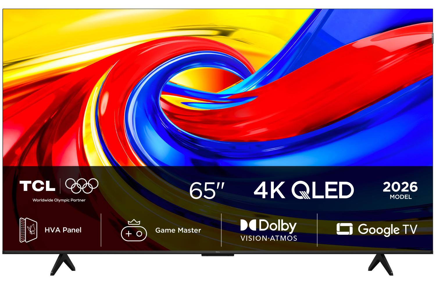 TCL P7L 65P7L, 165,1 cm (65"), 3840 x 2160 Pixel, QLED, Smart-TV, WLAN, Schwarz