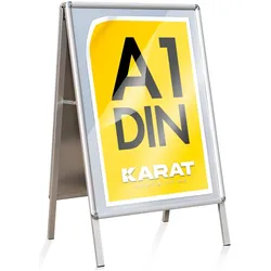 Karat, Informationsschild, Kundenstopper