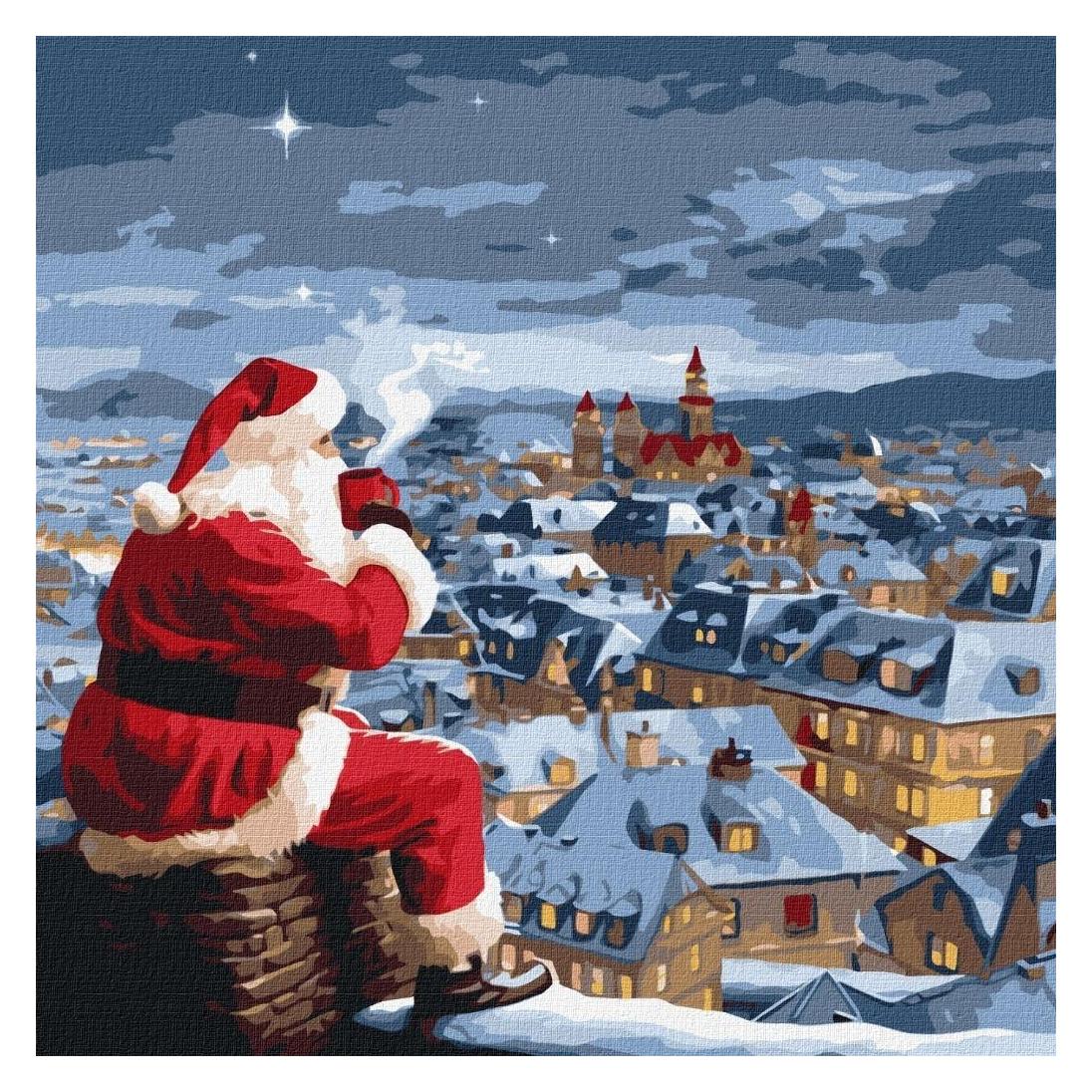 Ideyka Malen nach Zahlen - Weihnachtsnacht (56585428)