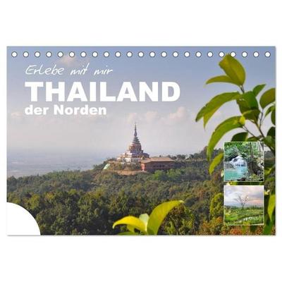 Erlebe mit mir Thailand der Norden (Tischkalender 2027 DIN A5 quer), CALVENDO Monatskalender