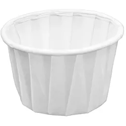 MONOUSO - Eisbecher aus Plissiertem Papier 37ml (250 Stück)