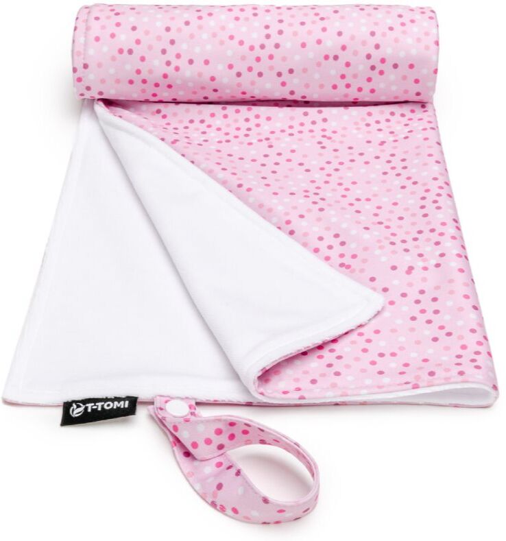 T-TOMI Changing Pad Pink Dots lingette lavable à langer 50 x 70 cm 1 pcs