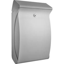 Burg Wächter SWING 4906 SI Swing 4906 Si Briefkasten Kunststoff Silber