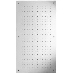 Herzbach Living Spa Decken-Regenbrause 11.690500.3.01 900x500mm, Regenstrahl, Edelstahl poliert
