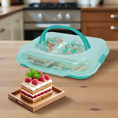 Kuchen-Transportbox "Party-Butler" türkis GIES