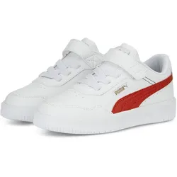 PUMA Court Ultra AC+ Sneaker Kinder 03 - PUMA white/for all time red/clyde royal/PUMA gold 31