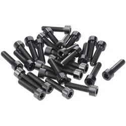 Titanschraube M6x25 zylindrischer Kopf | schwarz