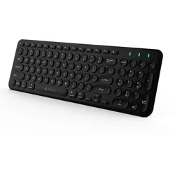 Neues kabelloses Set Triadyn DAPHNIS Tastatur Draco und Maus Eirene 1600DPI RGB Bluetooth + 2.4GHz Schwarz