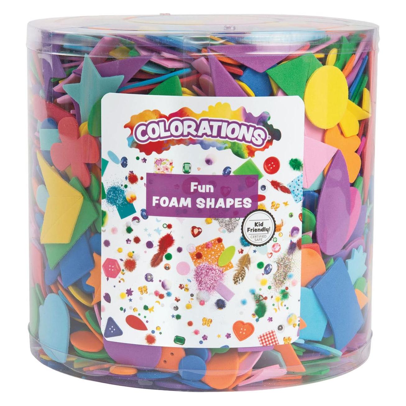 Colorations Farben - Schaumstoff-Knutselvormpjes - 227gr. (68619266)