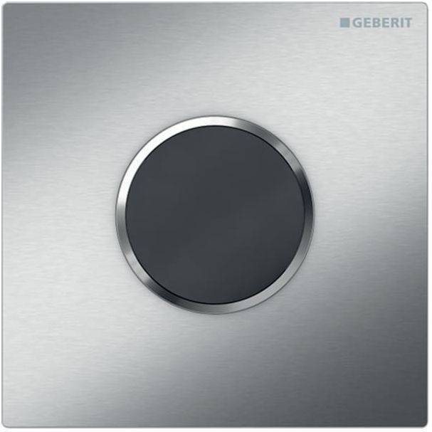 Geberit Hytronic Urinalsteuerung Typ 10 116035SN1 Infrarot/Batterie, Edelstahl
