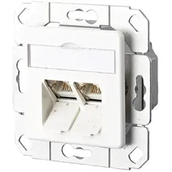 METZ CONNECT Anschlussdose Cat 6 E-DAT C6 8/8(8) UPk LSA reinweiß
