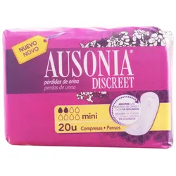 Ausonia Discreet Mini Damenbinden Mit 20 Einheiten