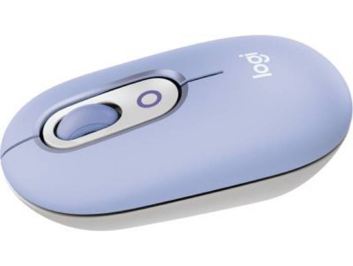 Logitech - Souris Sans Fil Pop Mouse Lila