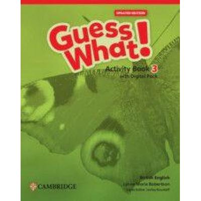 Guess What! British English Level 3 Activity Book with Digital Pack Updated, Taschenbuch von Lynn Marie Robertson, Cambridge University Press &
