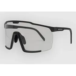 Horsefeathers Proton Matt Black Photochromic Bike Sonnenbrille gray Gr. Uni