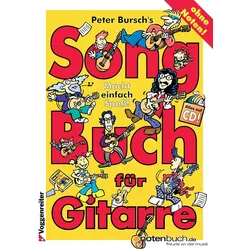 Peter Bursch's Song Buch für Gitarre + CD