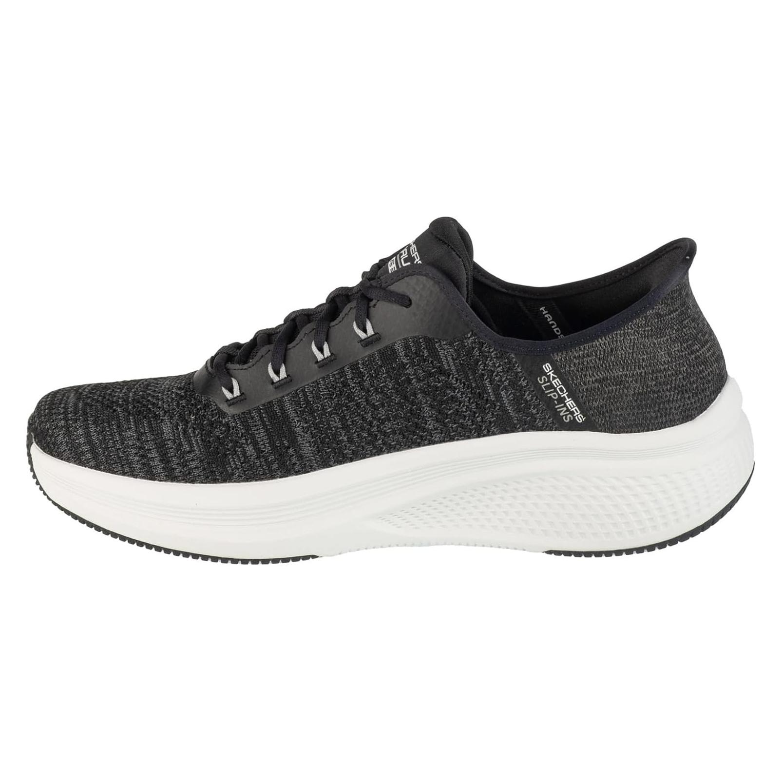 Skechers Slip-Ins: Go Run Elevate 2.0 220852-BKW, Mannen, Zwart, Hardloopschoenen, maat: 43 (43) (220852-BKW)