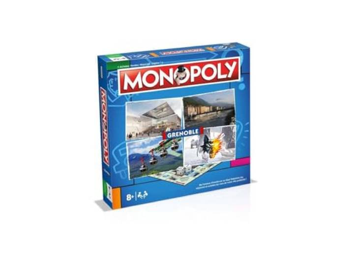 Winning Moves - Monopoly GRENOBLE – gezelschapsspel – bordspel – editie steden en regio's – 2 tot 6 spelers – Franse versie