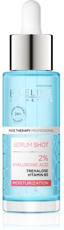 Eveline Cosmetics Serum Shot 2% Hyaluronic Acid moisturising and nourishing serum 30 ml
