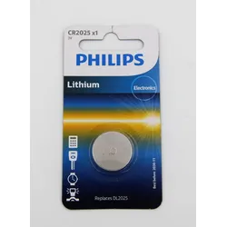 Philips Lithium CR2025 3V Batterie (5er Pack)