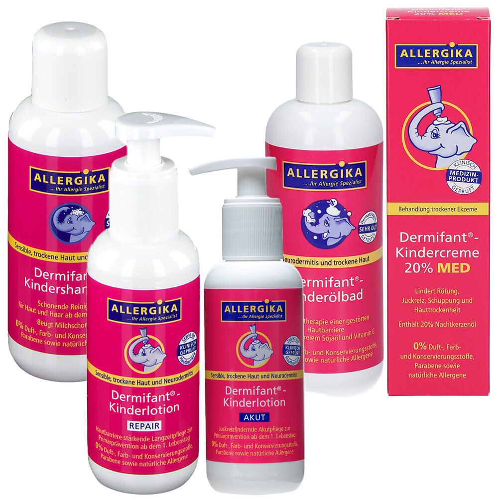 Dermifant Starterset 200+500+200+200+100 ml
