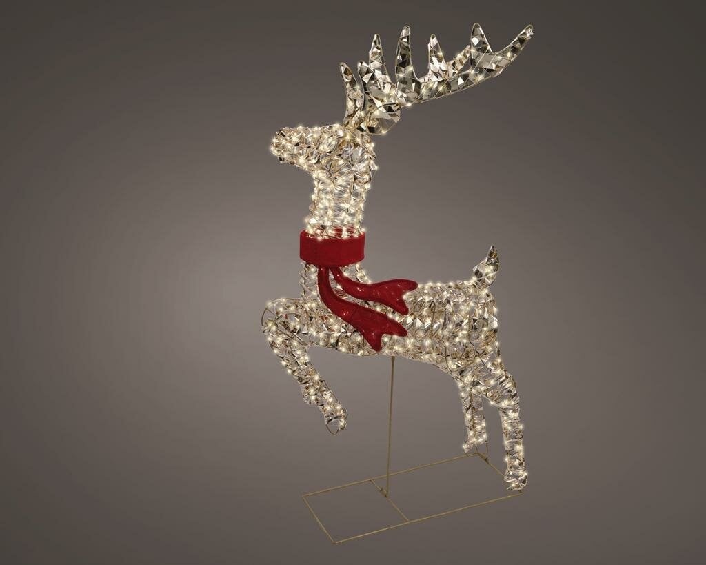 Lumineo Rendier Micro LED Decoratie met 720 Warm Witte Lampjes