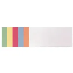 Franken Moderationskarten »Rechteck UMZ 1020 99« mehrfarbig, 20.5x9.5 cm