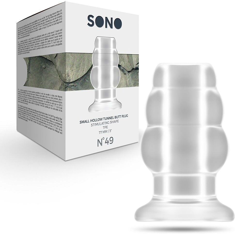 Sono Nº49 Plug Tunnel Transparent Small